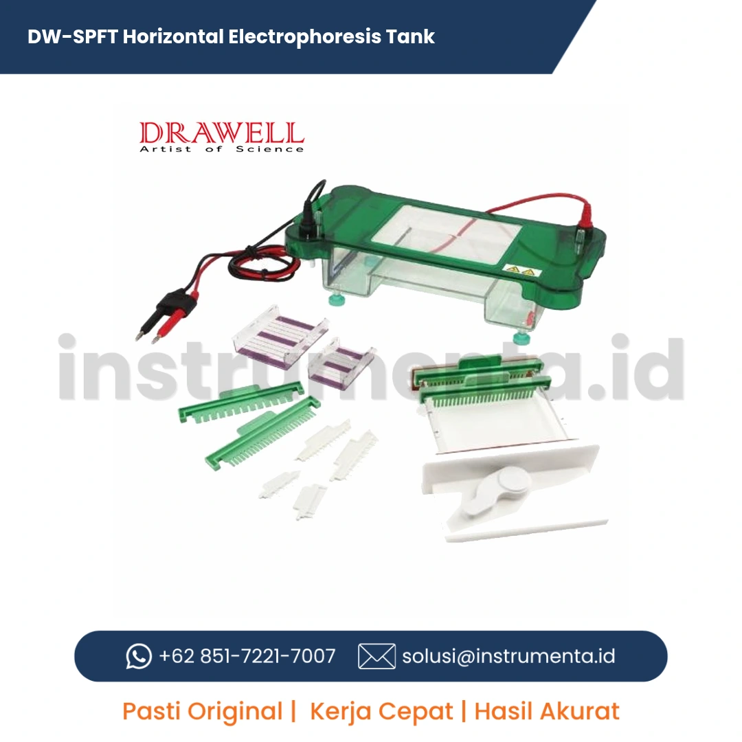 Jual DW-SPFT Horizontal Electrophoresis Tank Distributor Resmi Alat Elektroforesis Laboratorium Ready Stock